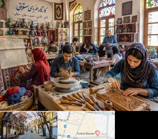 آموزشگاه صنایع دستی در تربیت تبریز