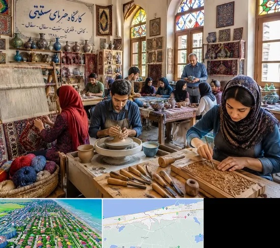 آموزشگاه صنایع دستی در فریدونکنار