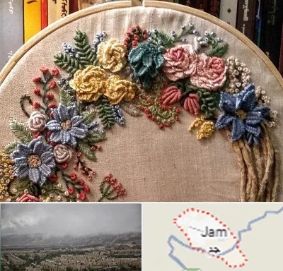 کلاس گلدوزی برزیلی در جم