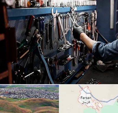 تعمیرگاه موتور سنگین در فارسان