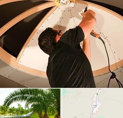 نصاب سقف کاذب در کهنوج