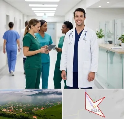 روپوش و اسکراب پزشکی در خلخال