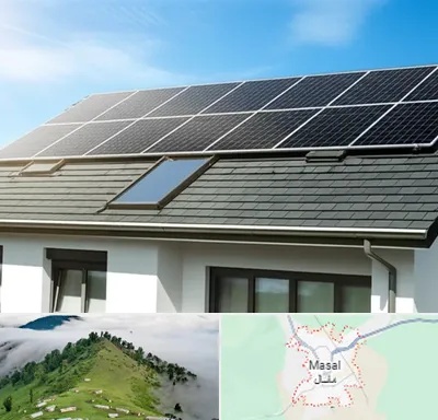 پنل خورشیدی در ماسال