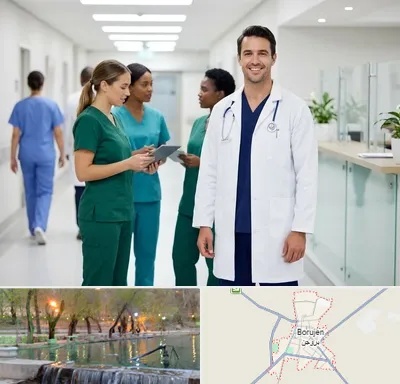 روپوش و اسکراب پزشکی در بروجن