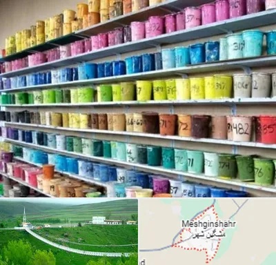 رنگ فروشی در مشگین شهر