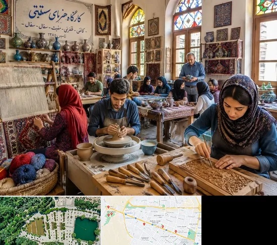 آموزشگاه صنایع دستی در وکیل آباد مشهد
