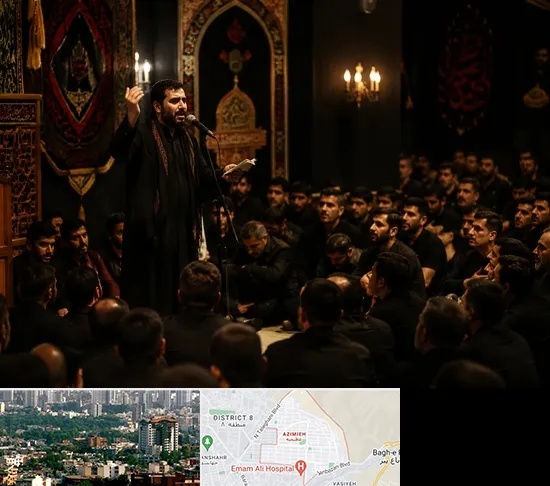 مداح در عظیمیه کرج