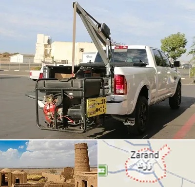 جرثقیل نیسان در زرند