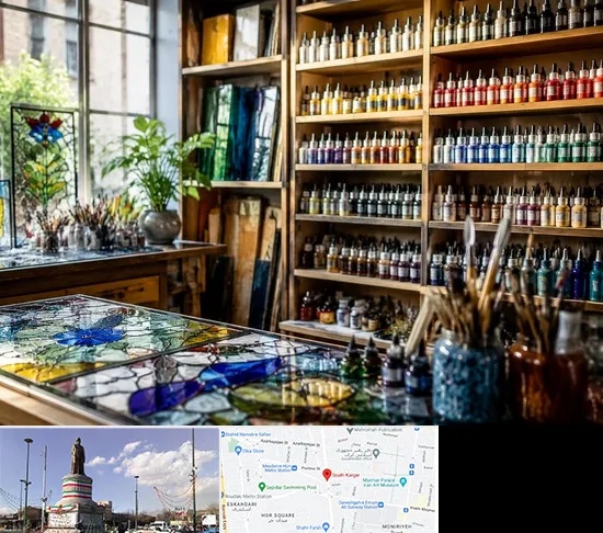 فروشگاه لوازم ویترای در کارگر جنوبی