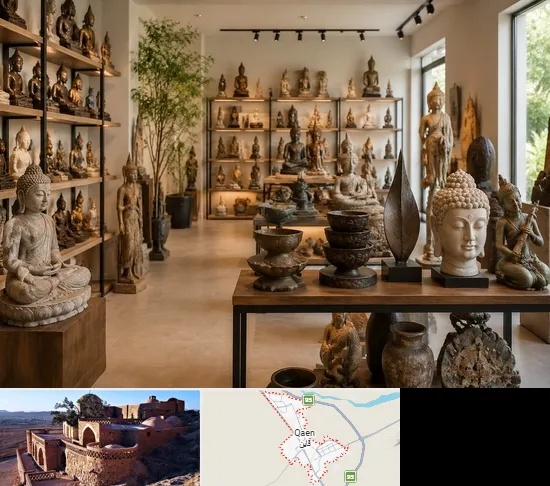 مجسمه فروشی در قائن