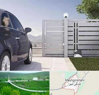درب ریلی پارکینگ در مشگین شهر