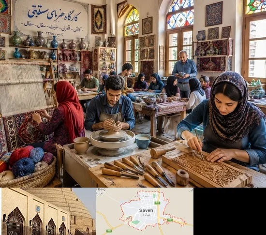 آموزشگاه صنایع دستی در ساوه