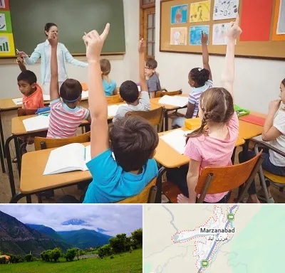 مدرسه در مرزن آباد
