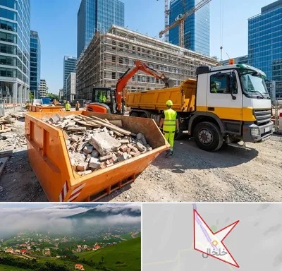 حمل نخاله ساختمانی در خلخال