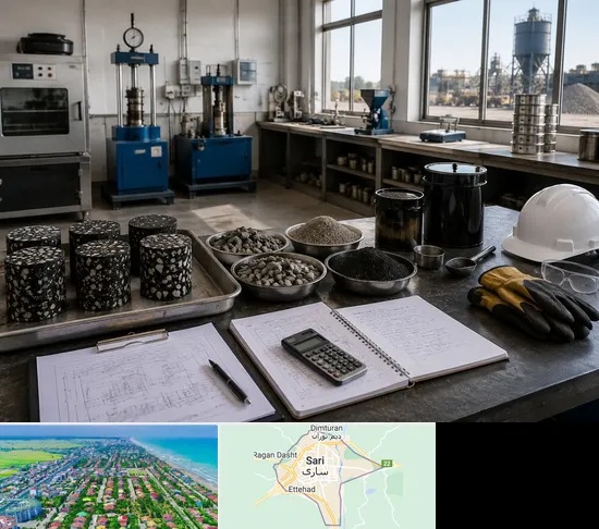 آموزش کارشناس فنی، تولید و اجرای آسفالت در ساری