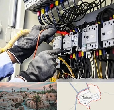 برقکار ساختمان در طبس