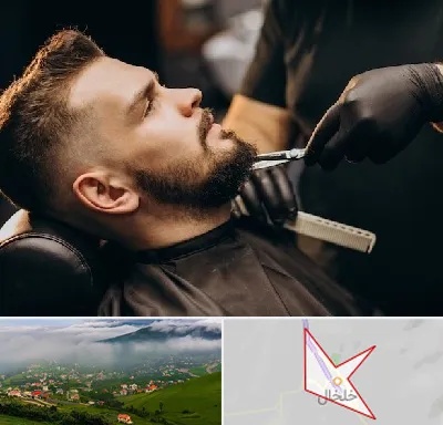 آرایشگاه مردانه در خلخال
