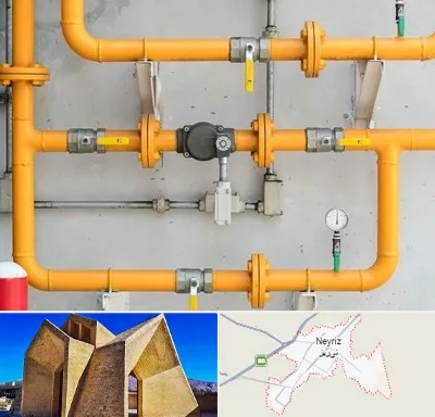 لوله و اتصالات گازی در نی ریز