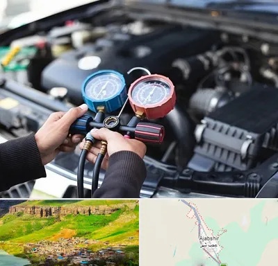 شارژ کولر خودرو در عجب شیر