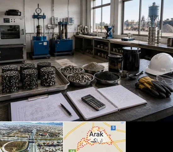 آموزش کارشناس فنی، تولید و اجرای آسفالت در اراک