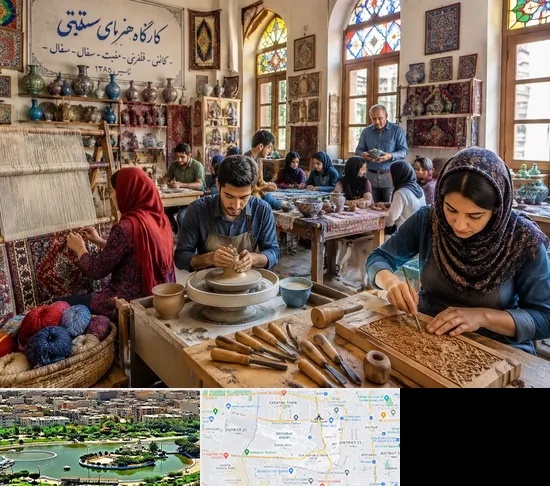 آموزشگاه صنایع دستی در منطقه 9 تهران