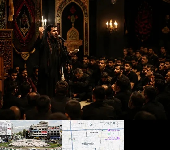 مداح در مرکز تهران