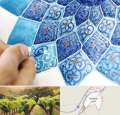 آموزشگاه میناکاری در تاکستان