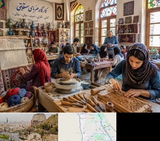 آموزشگاه صنایع دستی در فرهنگ شهر شیراز