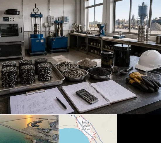 آموزش کارشناس فنی، تولید و اجرای آسفالت در بندر کنگان