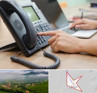نصاب تلفن سانترال در خلخال