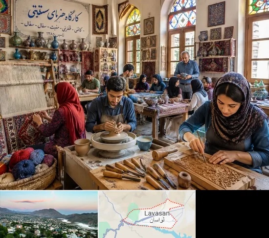 آموزشگاه صنایع دستی در لواسان