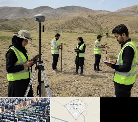 آموزش جامع نقشه برداری زمینی GPS در مهرگان