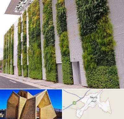 دیوار سبز در نی ریز