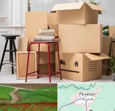کارگر اسباب کشی و باربری در پارس آباد