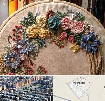کلاس گلدوزی برزیلی در مهرگان
