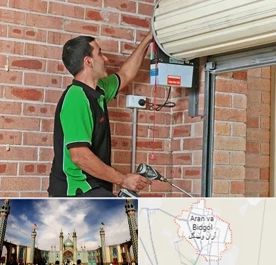 تعمیر جک درب پارکینگ در آران و بیدگل