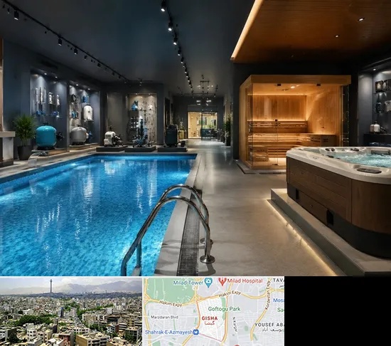 تجهیزات استخر، سونا و جکوزی در گیشا