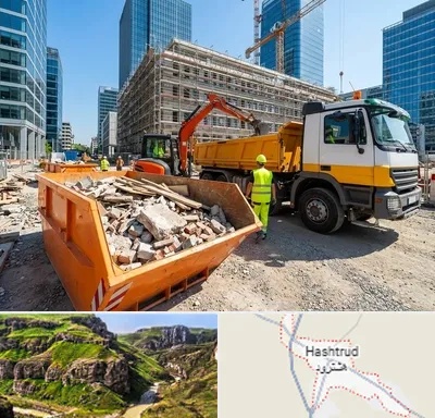 حمل نخاله ساختمانی در هشترود