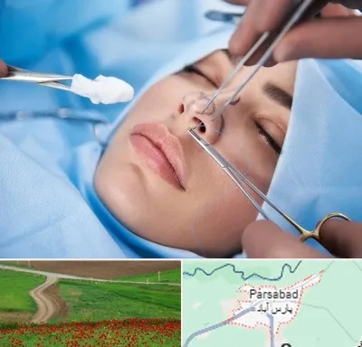 عمل ترمیمی بینی در پارس آباد
