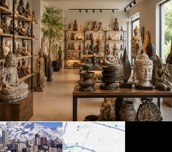 مجسمه فروشی در ازگل