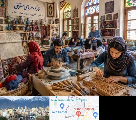 آموزشگاه صنایع دستی در آجودانیه