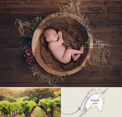 عکاسی نوزاد در تاکستان