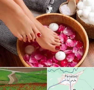 پدیکور در پارس آباد