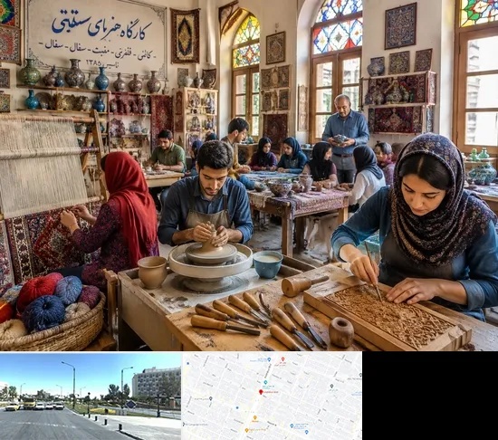 آموزشگاه صنایع دستی در بلوار کلاهدوز مشهد