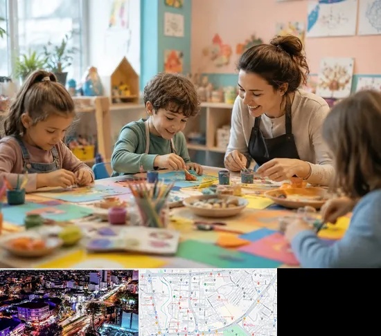 کارگاه خلاقیت در منظریه رشت