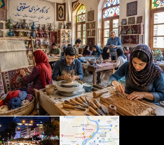 آموزشگاه صنایع دستی در کیانپارس اهواز