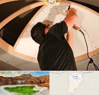 نصاب سقف کاذب در گرمسار
