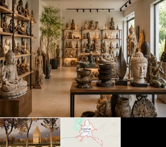 مجسمه فروشی در تویسرکان
