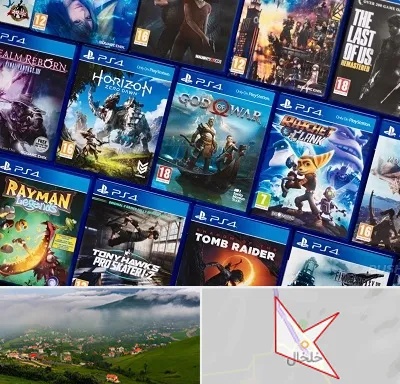 نصب بازی پلی استیشن PS4 در خلخال