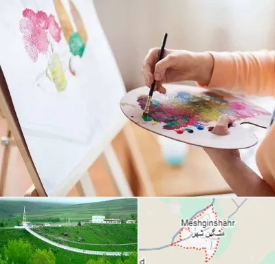 آموزشگاه نقاشی اکریلیک در مشگین شهر